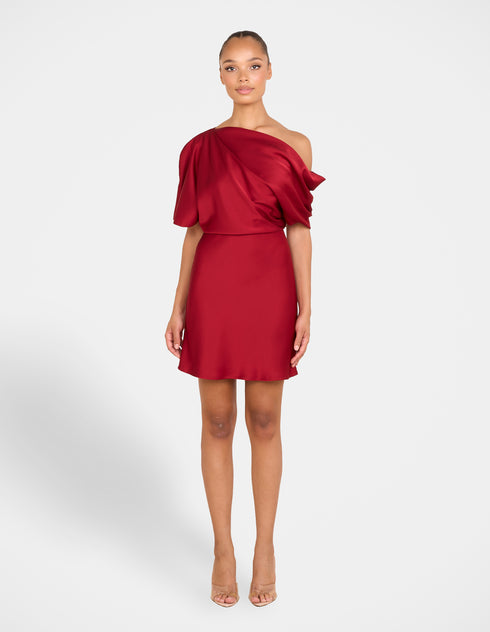 Edna Off Shoulder Mini Dress
